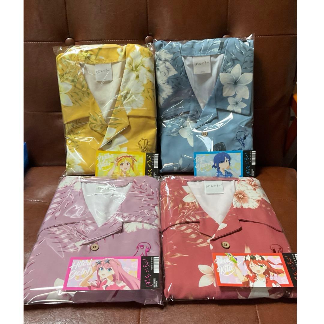 全種類　ぼっち・ざ・ろっく！　サマーフェア　アロハシャツ　フリーサイズ　特典付き