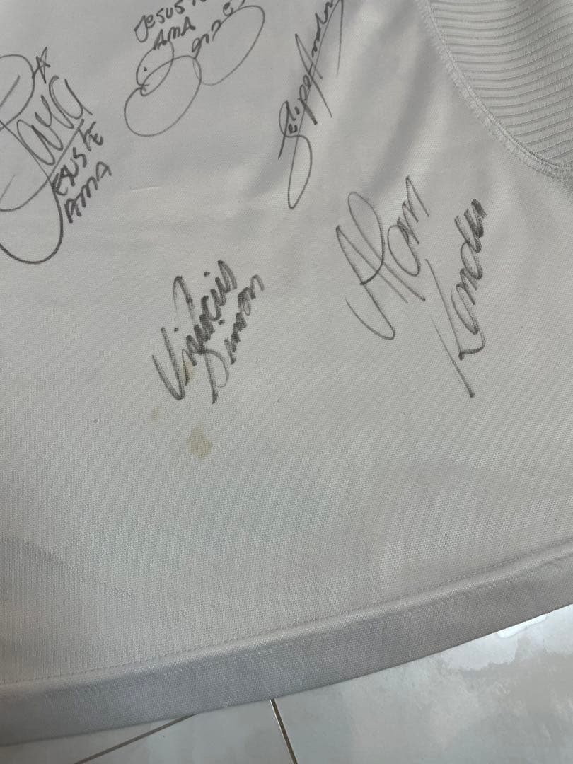 サントス代表サイン入りユニフォーム