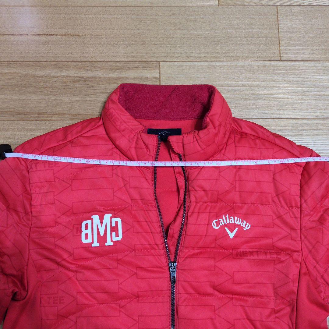 キャロウェイ　ダウンジャケット　レッド　Lサイズ