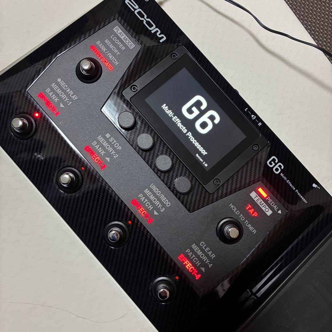 ZOOM G6 ギター マルチエフェクター