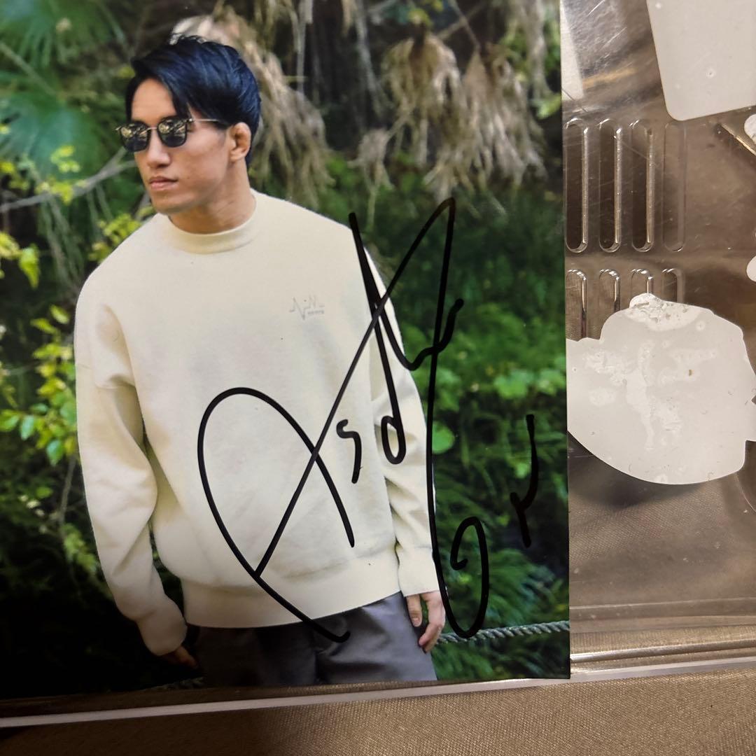 朝倉海直筆サイン入りブロマイド