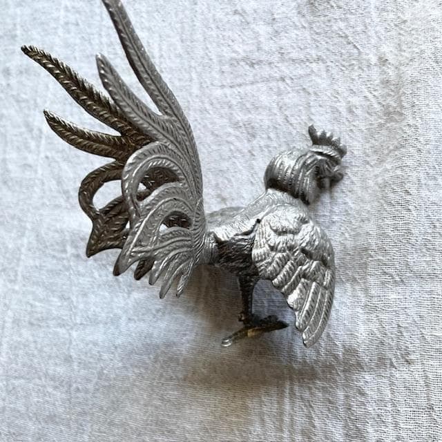 【限定値下げ】VINTAGE フランス アンティーク　ニワトリ　置物　オブジェ