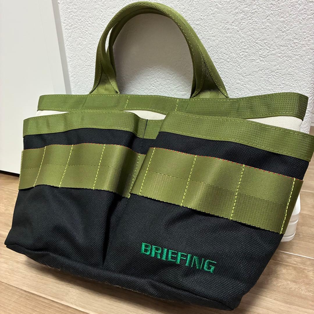 新品未使用品 BRIEFING カートバッグ オリーブグリーン/ブラック