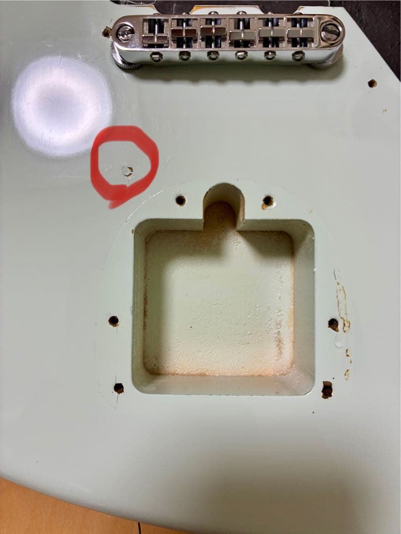 Squier vintage modified jazzmasterボディ