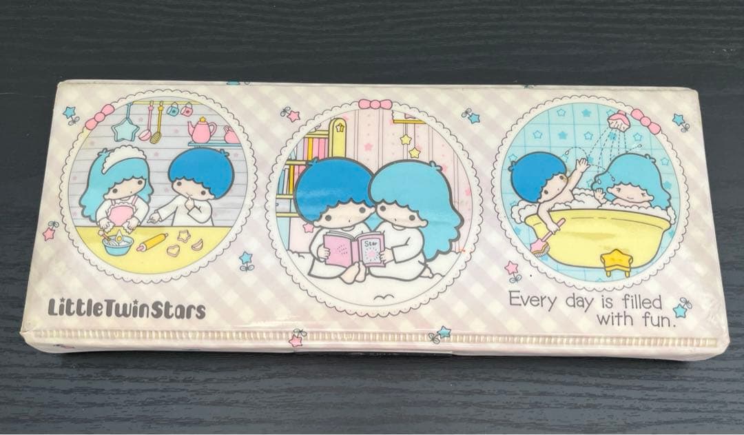 little twin stars ビンテージ筆箱　1976年
