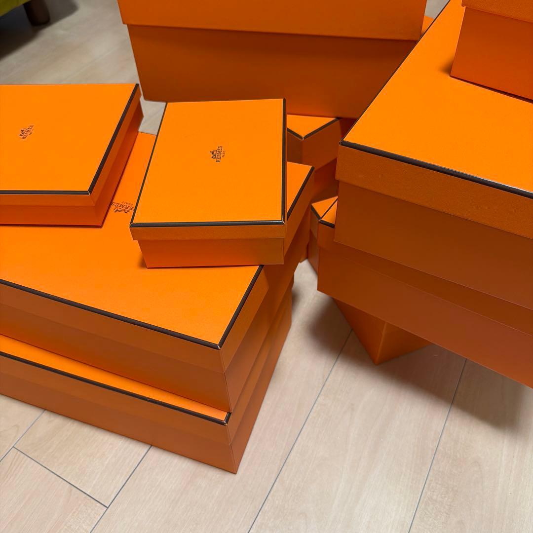 HERMES エルメス　オレンジボックス　箱のみ