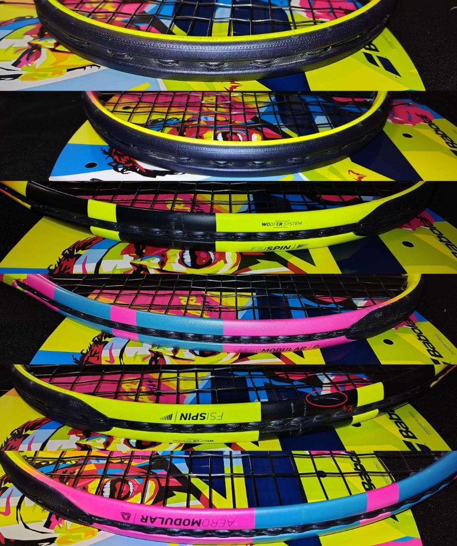 BabolaT Rafa Origin 317g 2本セット + Rafaバッグ