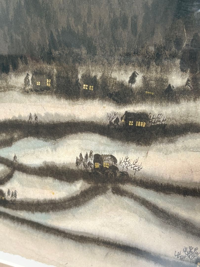 御木幽石　版画