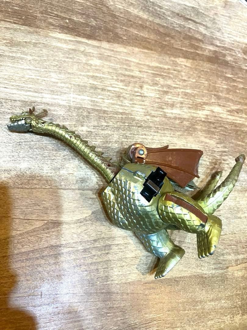 当時物　ブルマァク　キングギドラ　ジンクロン　超合金　ゴジラ　部品　レトロ