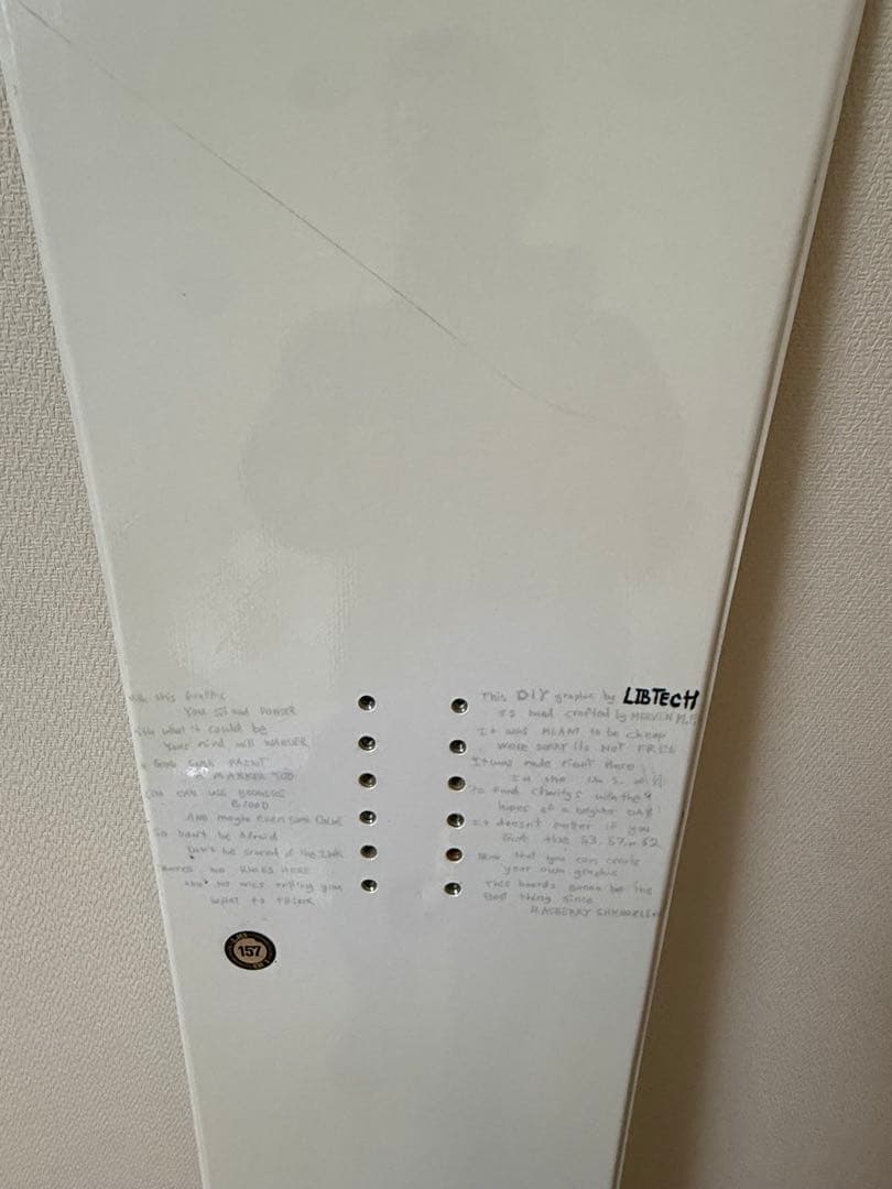リブテック　libtech スノーボード　157