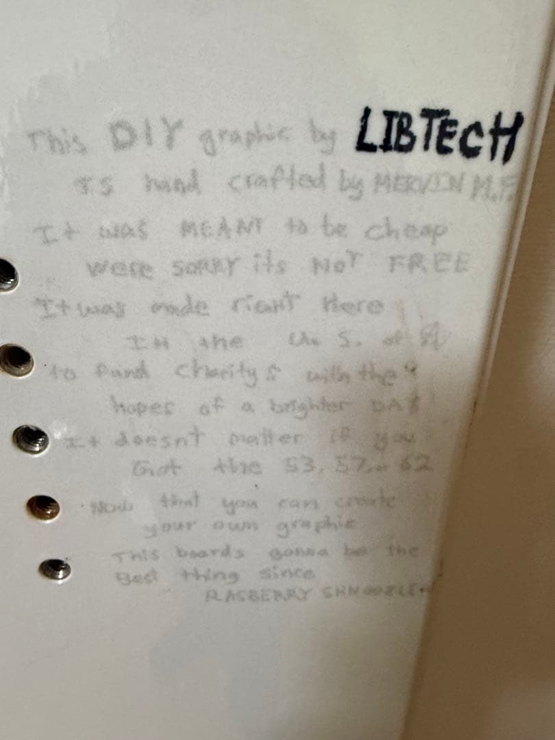 リブテック　libtech スノーボード　157