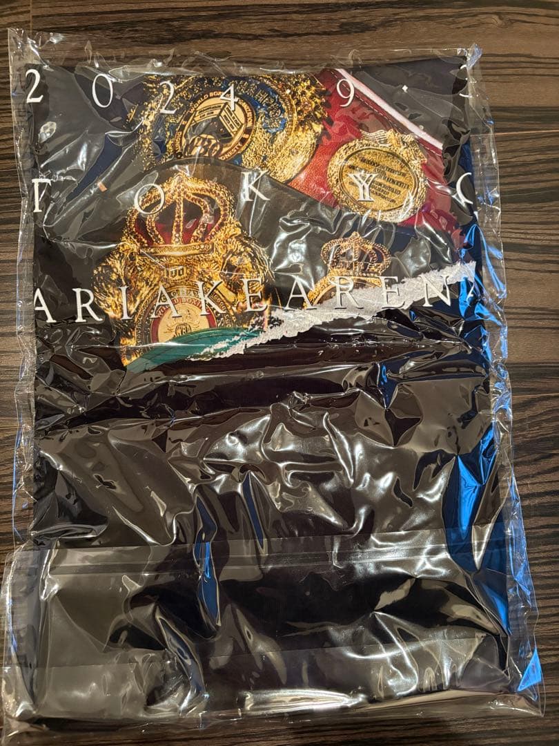 未使用 未開封 2024年9月 井上尚弥×ドヘニー戦 完全受注Tシャツ Mサイズ