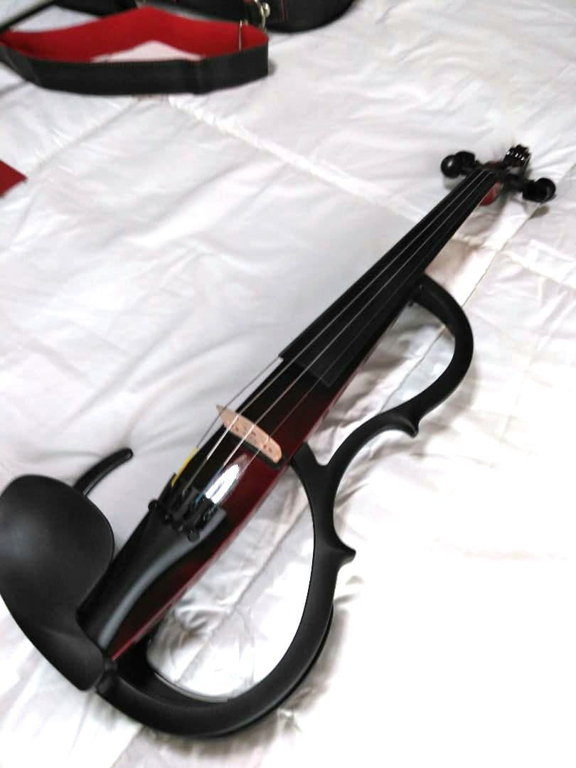 YAMAHA　サイレントバイオリン　　SV150S　肩当て　消音器etc