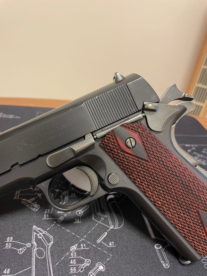WAウエスタンアームズコルトM1911A1ミリタリーモデル（ABS樹脂）