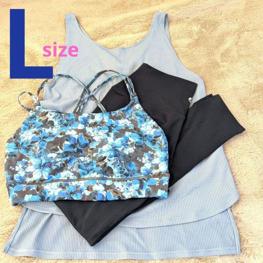 SUKALA 【極美品 L】ブラトップ セパレートタンク レギンス スカーラ