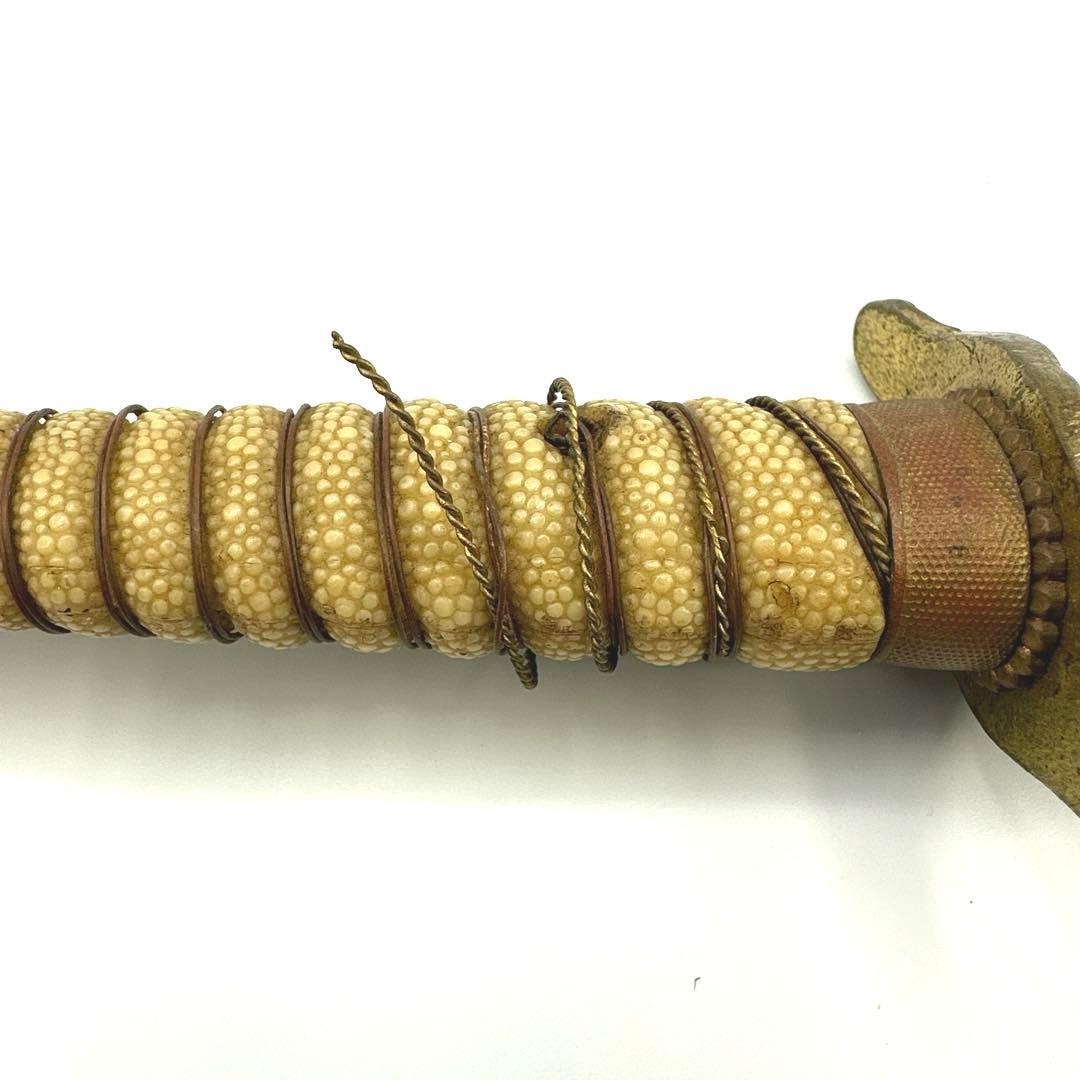 旧日本海軍 短刀 当時物 模造刀