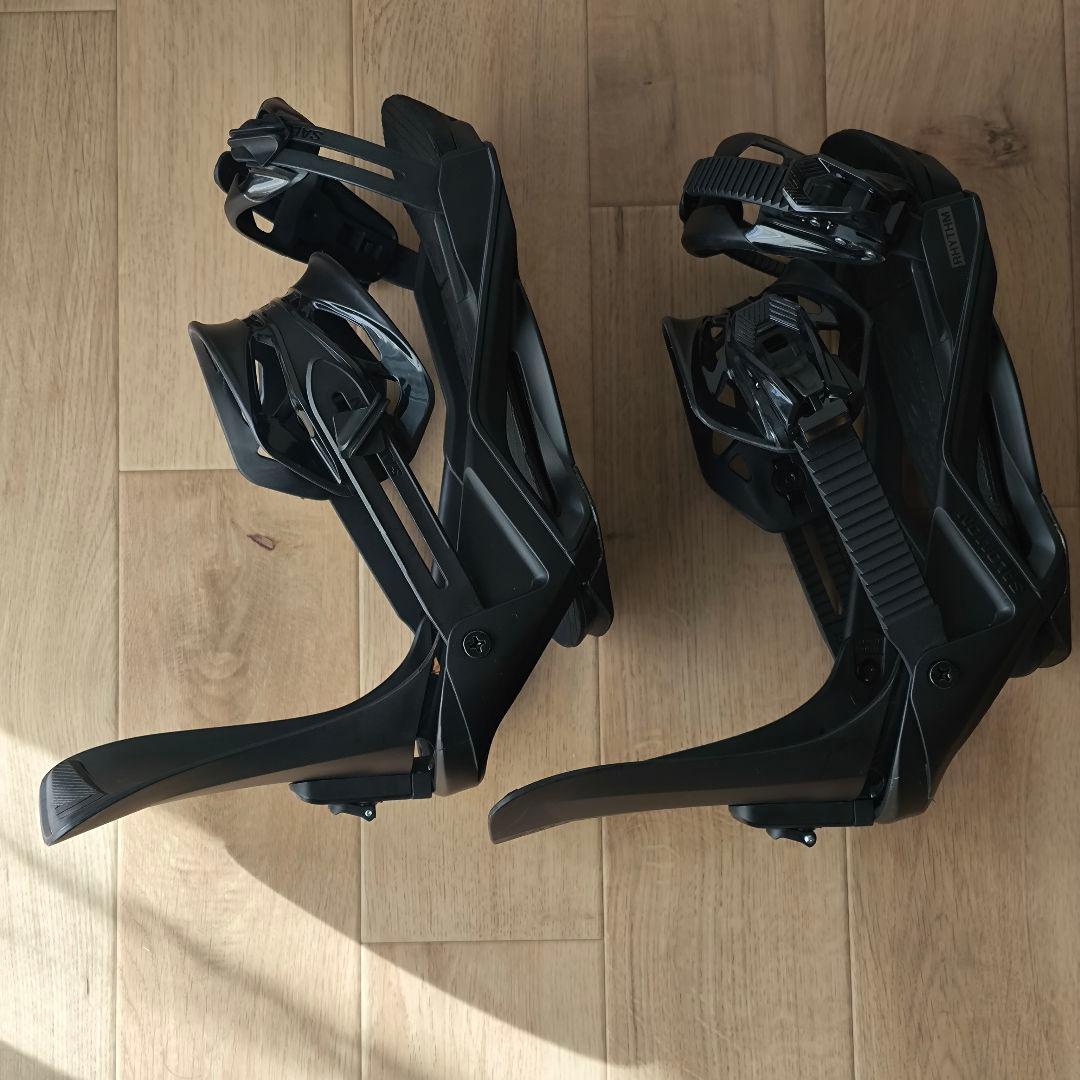 【袋付き】SALOMON RHYTHM ブラック ビンディング M スノーボード