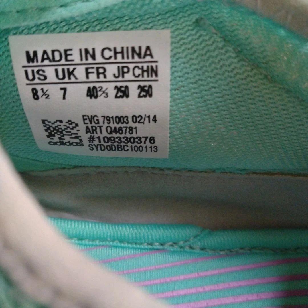 アディダス　新品　レディースゴルフシューズ　超軽量412g　遠征　ミントグリーン