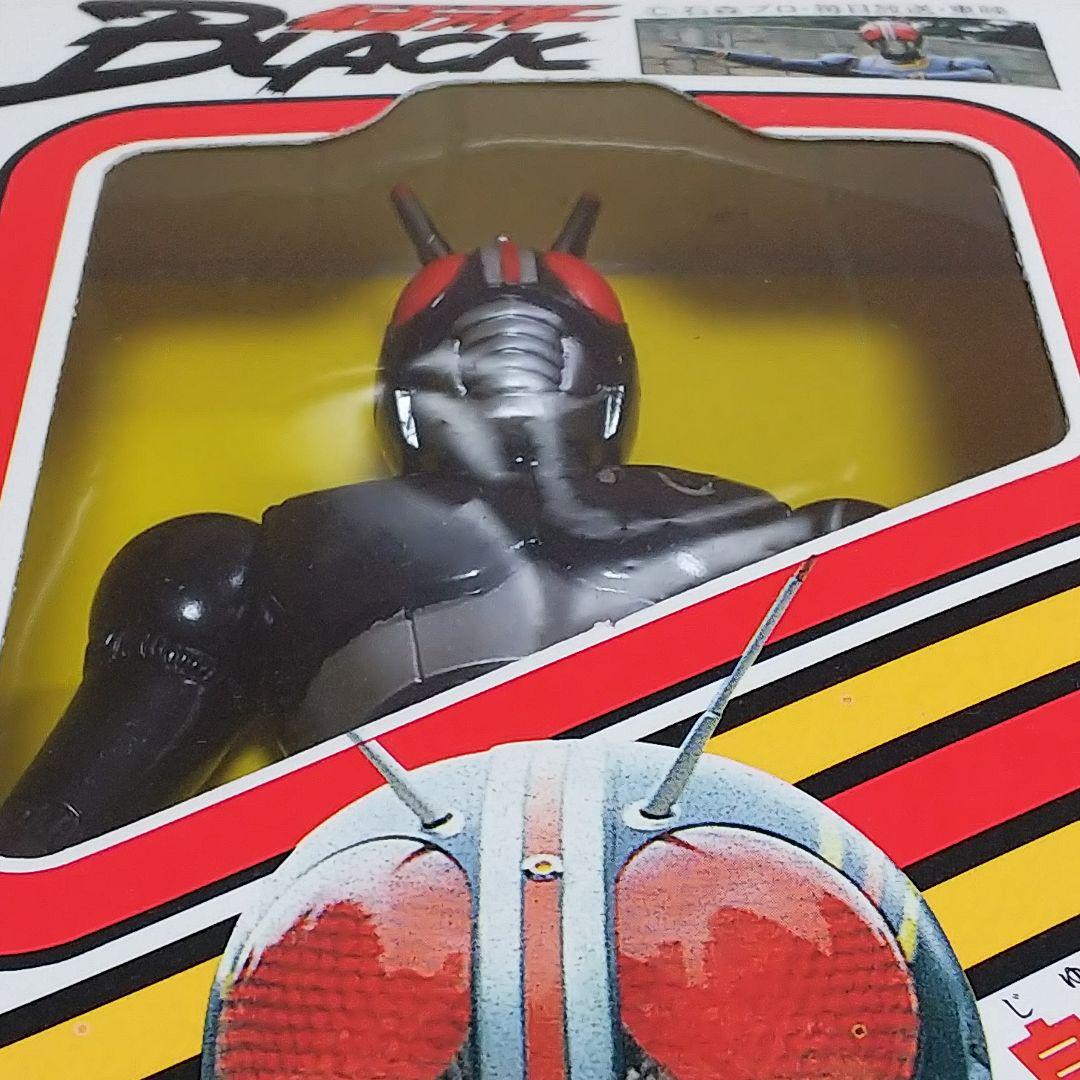 「仮面ライダーＢＬＡＣＫ」ソフビ人形・２個セット（新品・１９８７年＆１９８８年）