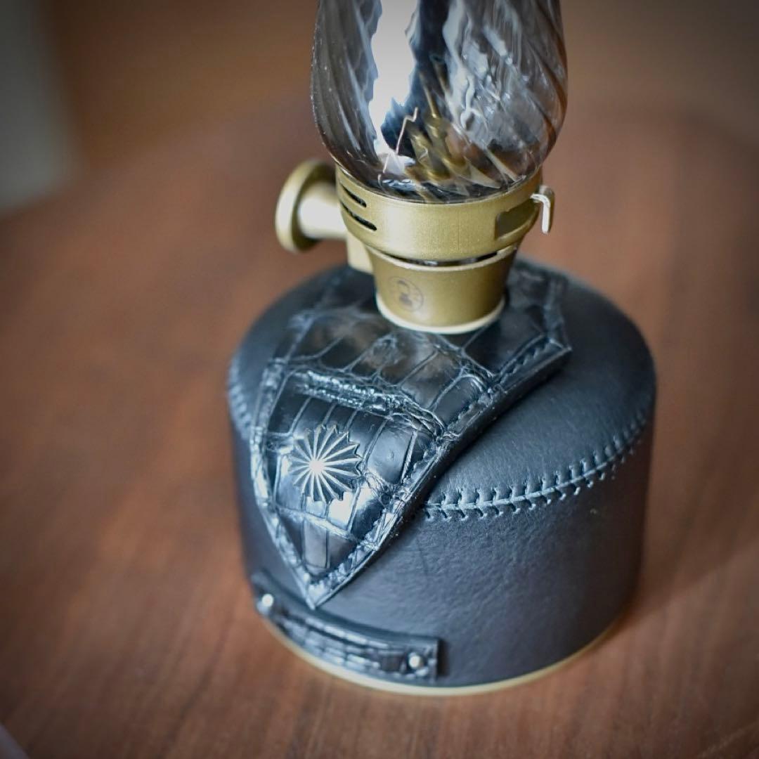 OD缶レザーカバー クロコ