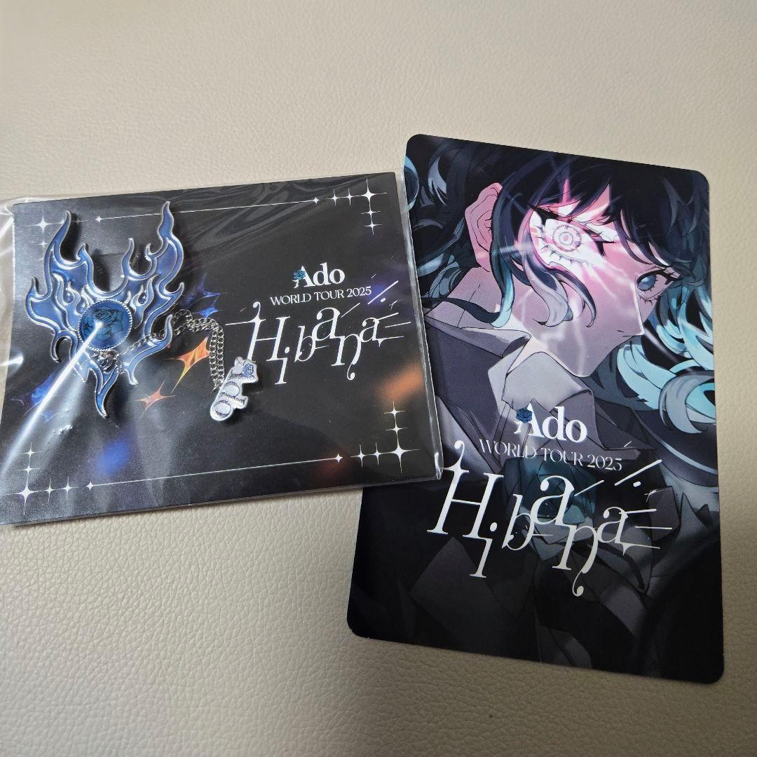 Ado WORLD TOUR 2025 ピンバッジ カード