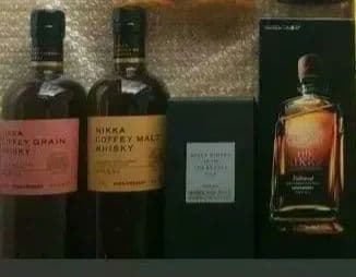 終売、休売、蒸留所限定品等ニッカウイスキー4本セット