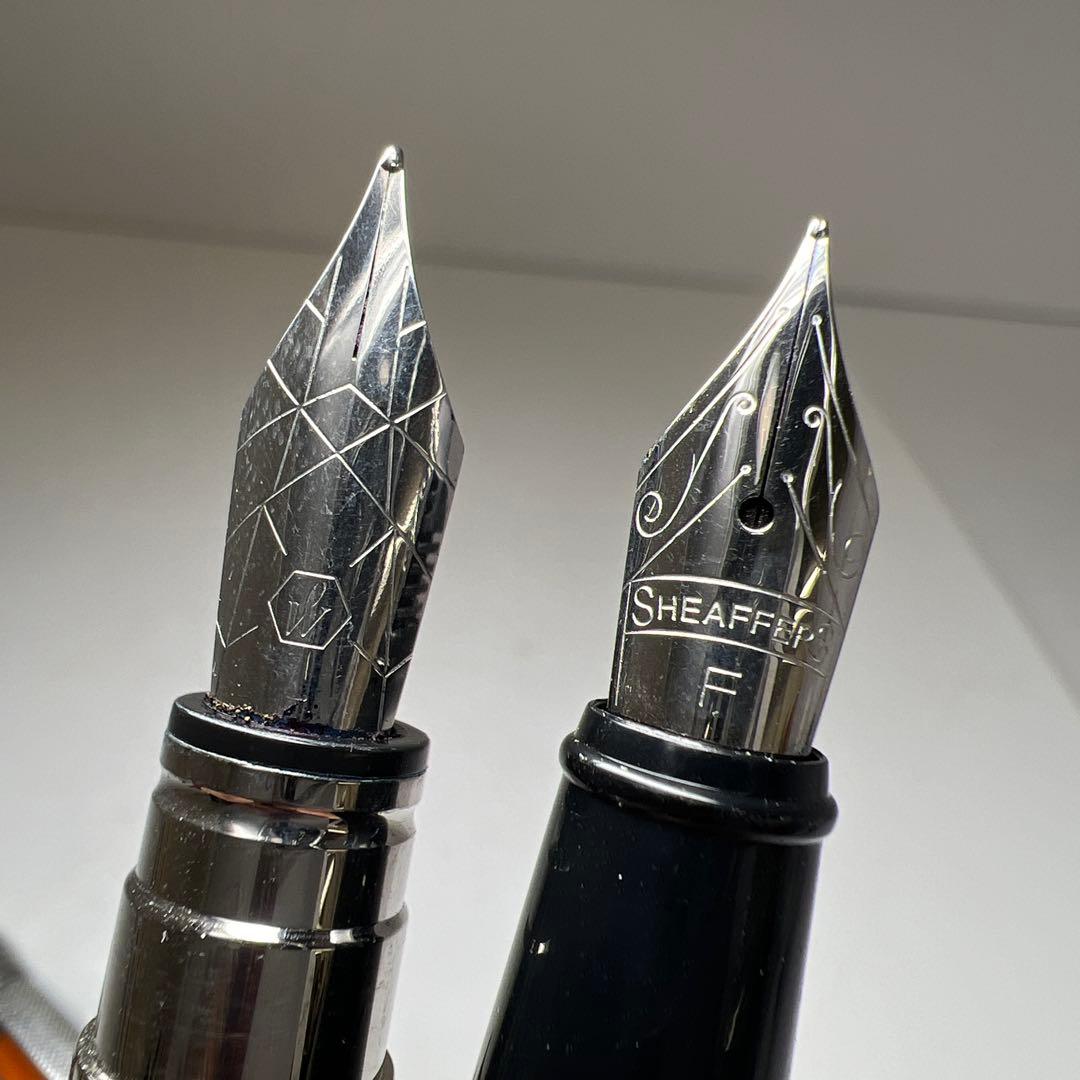 フェラーリ、ウォーターマン、プラチナ等ボールペン　万年筆色々　袋込312g