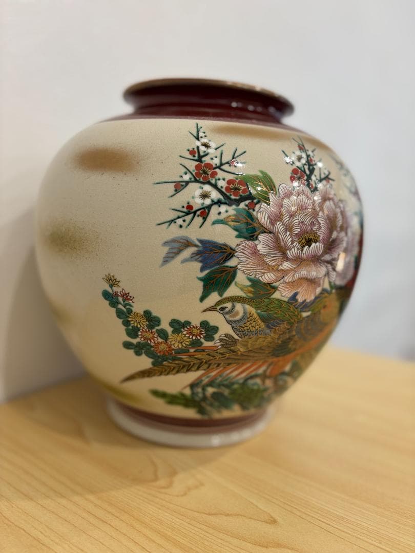 ⭐︎希少⭐︎【九谷焼】壺　花瓶　アンティーク