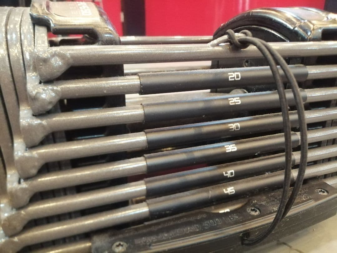 正規品 箱あり パワーブロック ダンベルセット (片方約23kg) ③分の①