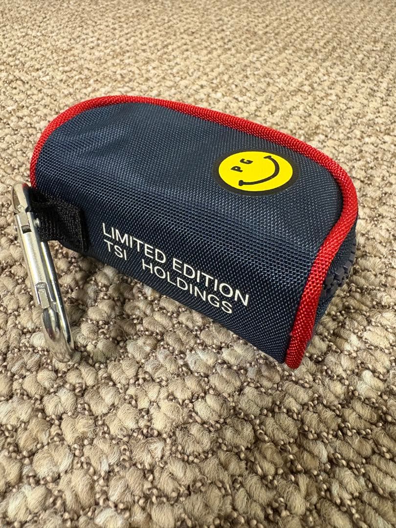 美品 パーリーゲイツ キャディバッグ スタンド式 ネイビー スマイル 89ロゴ