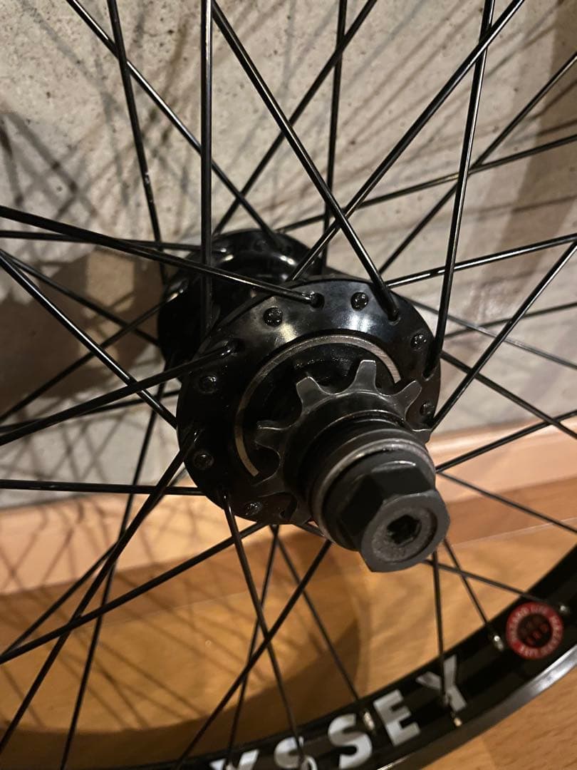 bmx リアホイール　20インチ　フリーコースター　右ドライブ