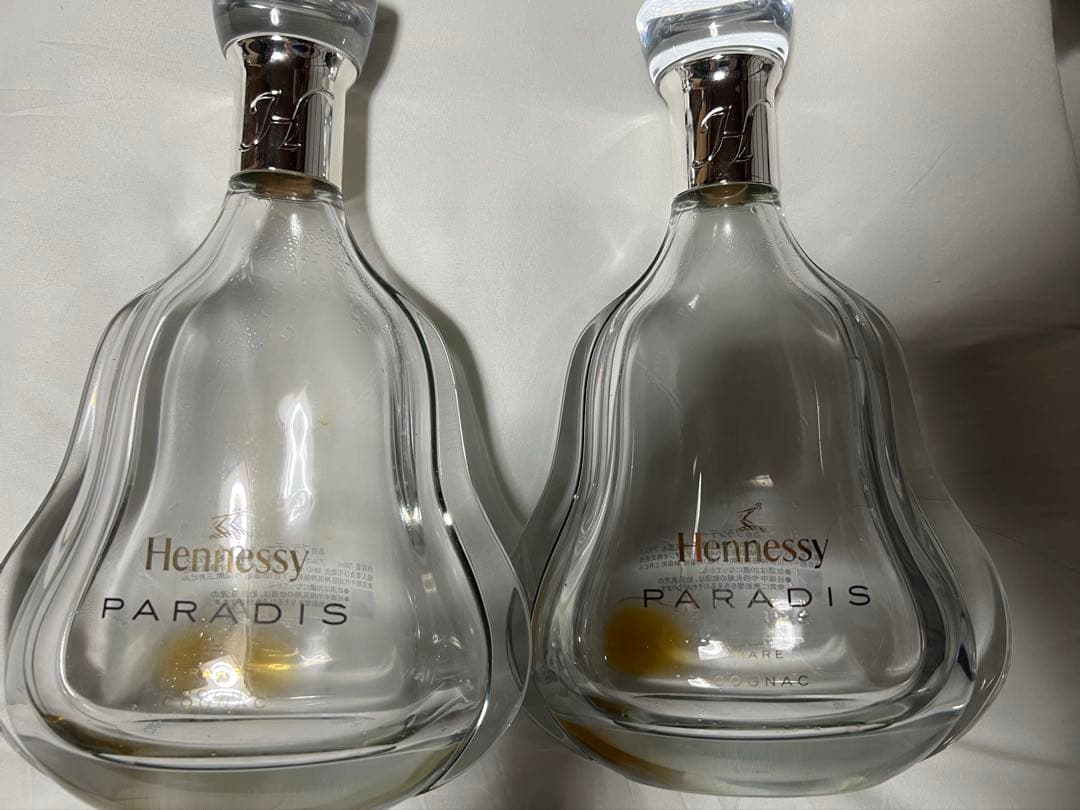 Hennessy PARADIS 空瓶 空箱2セット