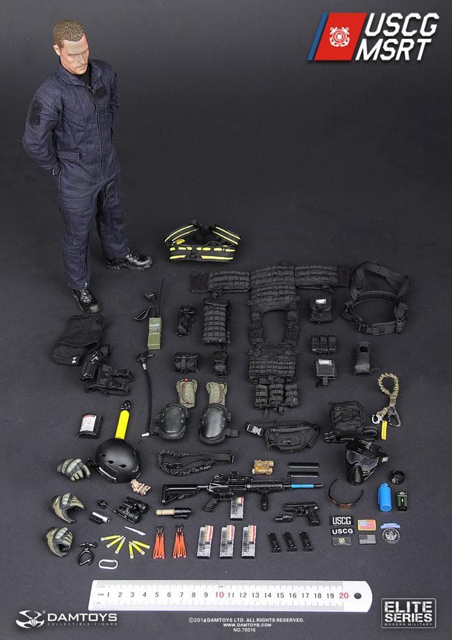 DAMTOYS　U.S. COAST GUARD MSRT 　78016