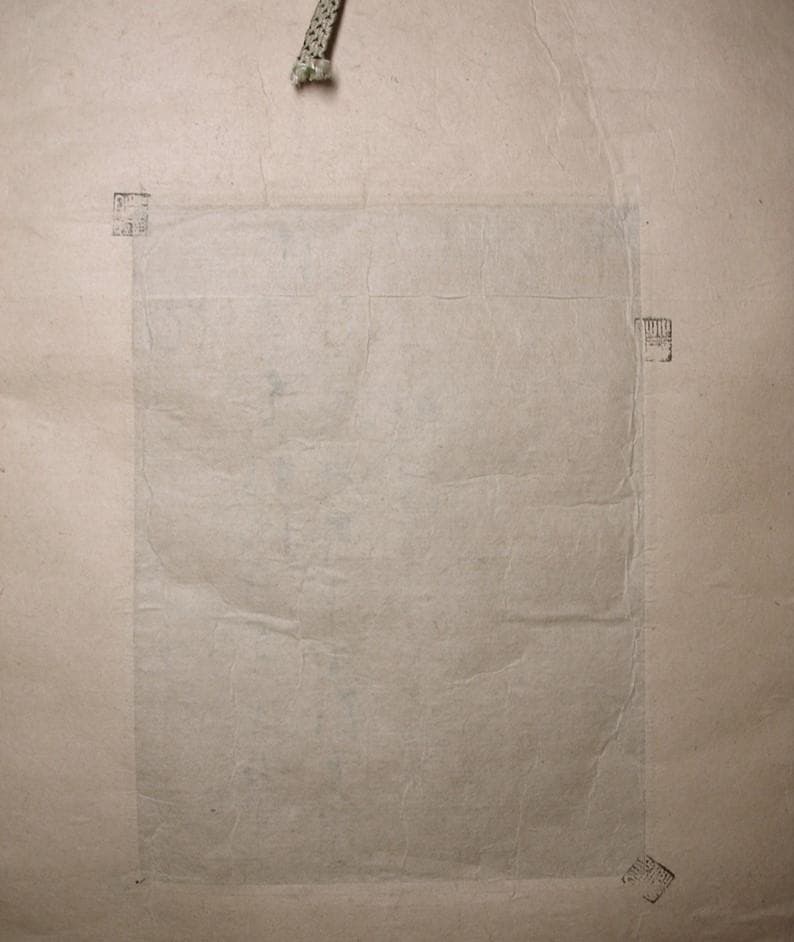 ◆【藤原定家】真筆 『花』和歌一首 冷泉為村極め状付 末田幽碩・日永可敬極札有◆