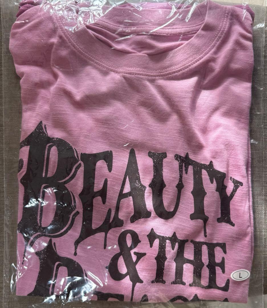 HYDE BEAUTY&THE BEAST 限定 Tシャツ　ピンク　Lサイズ