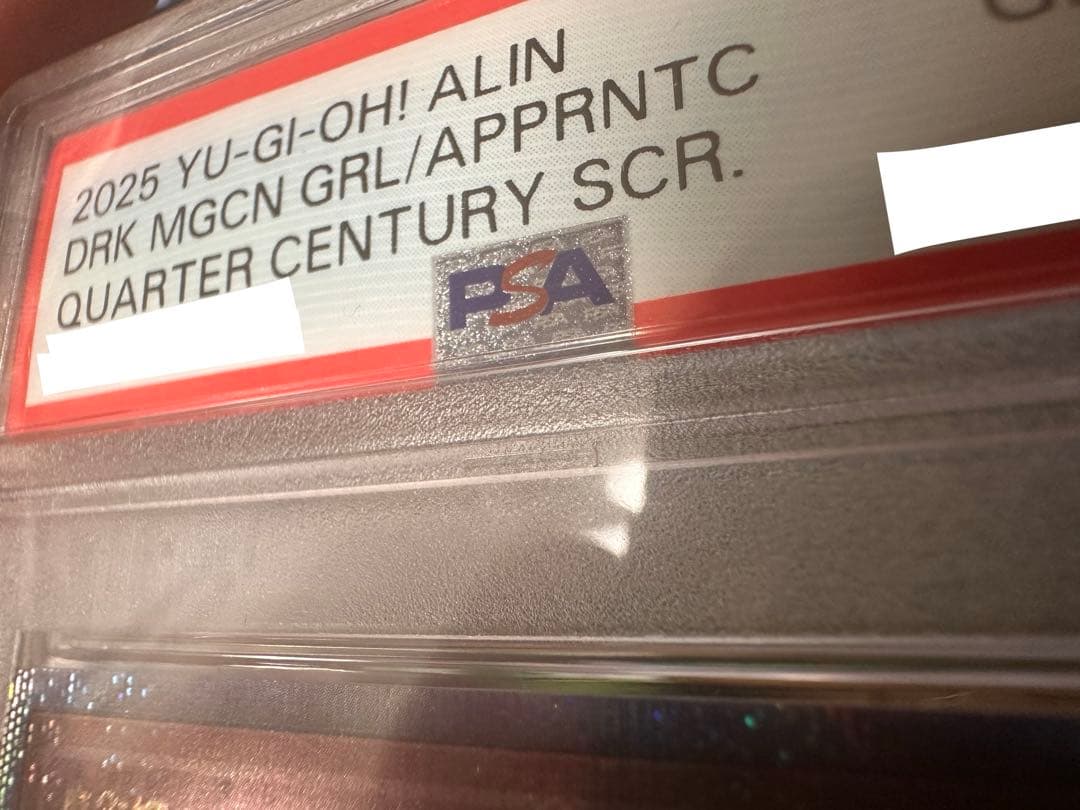 最終値下 魔術師の弟子-ブラック・マジシャン・ガール PSA10 25th