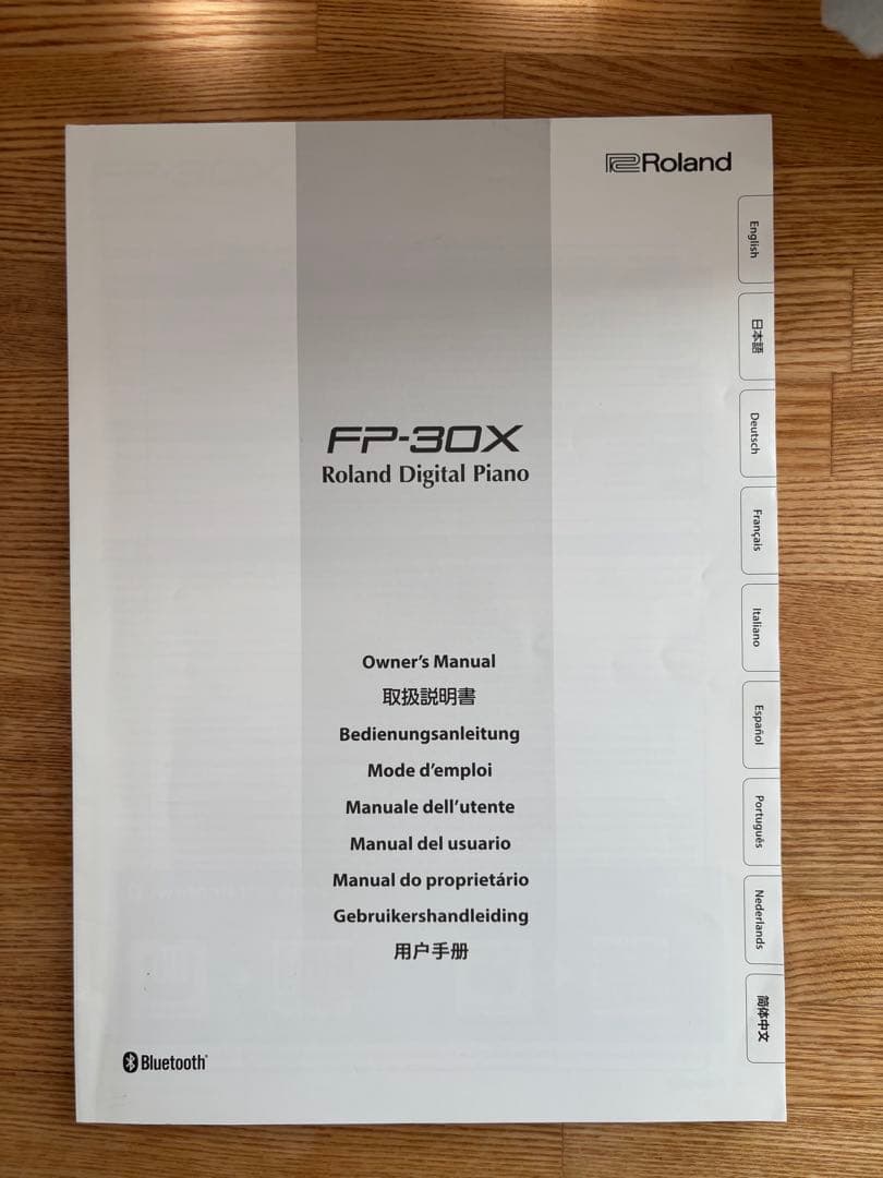 Roland FP-30X 黒　2021年購入 美品・正規脚付