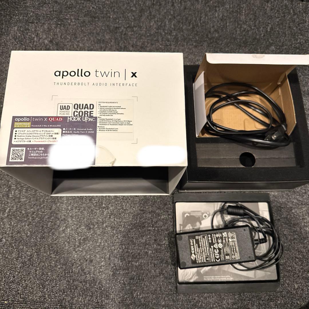DTM・DAW UAD Apollo twin X Quad Heritage Edition