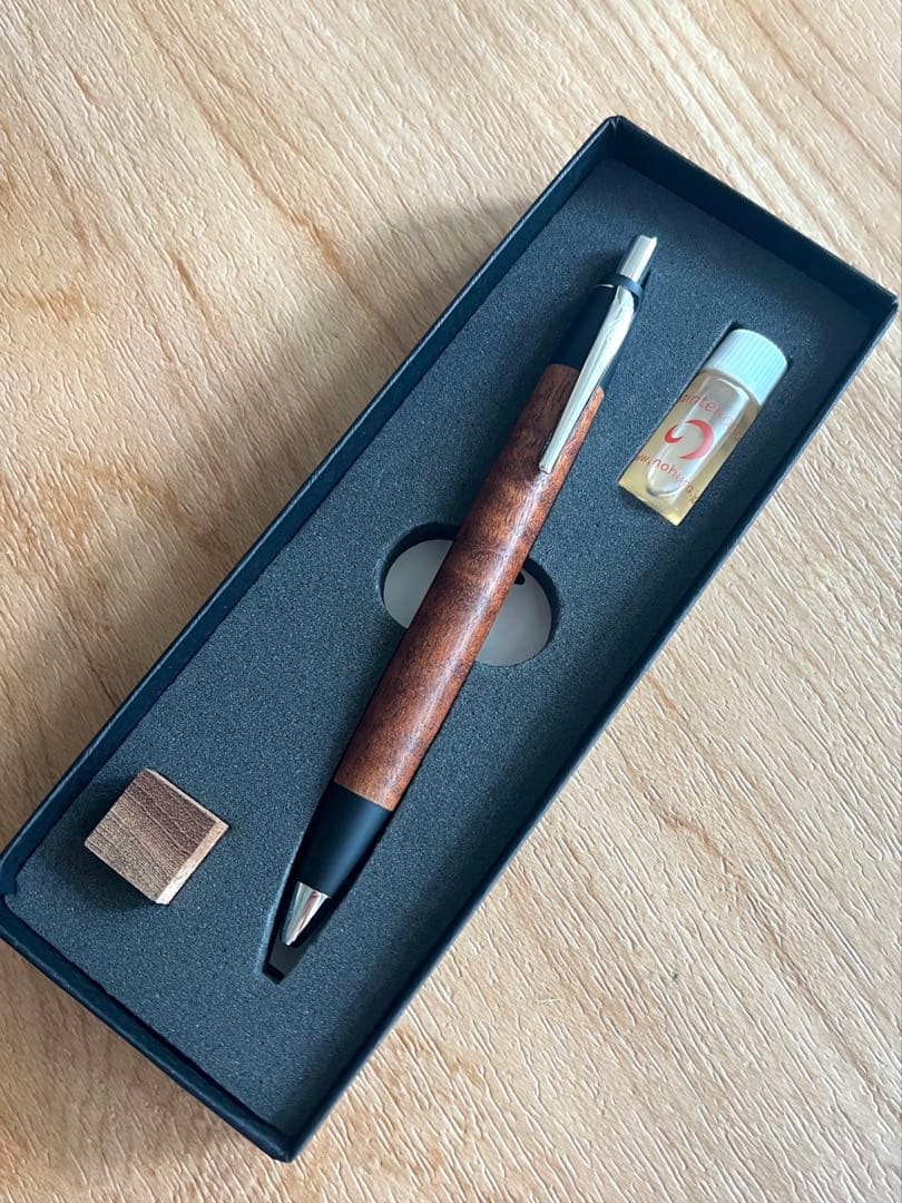 野原工藝 サペリ杢　スタンダードボールペン