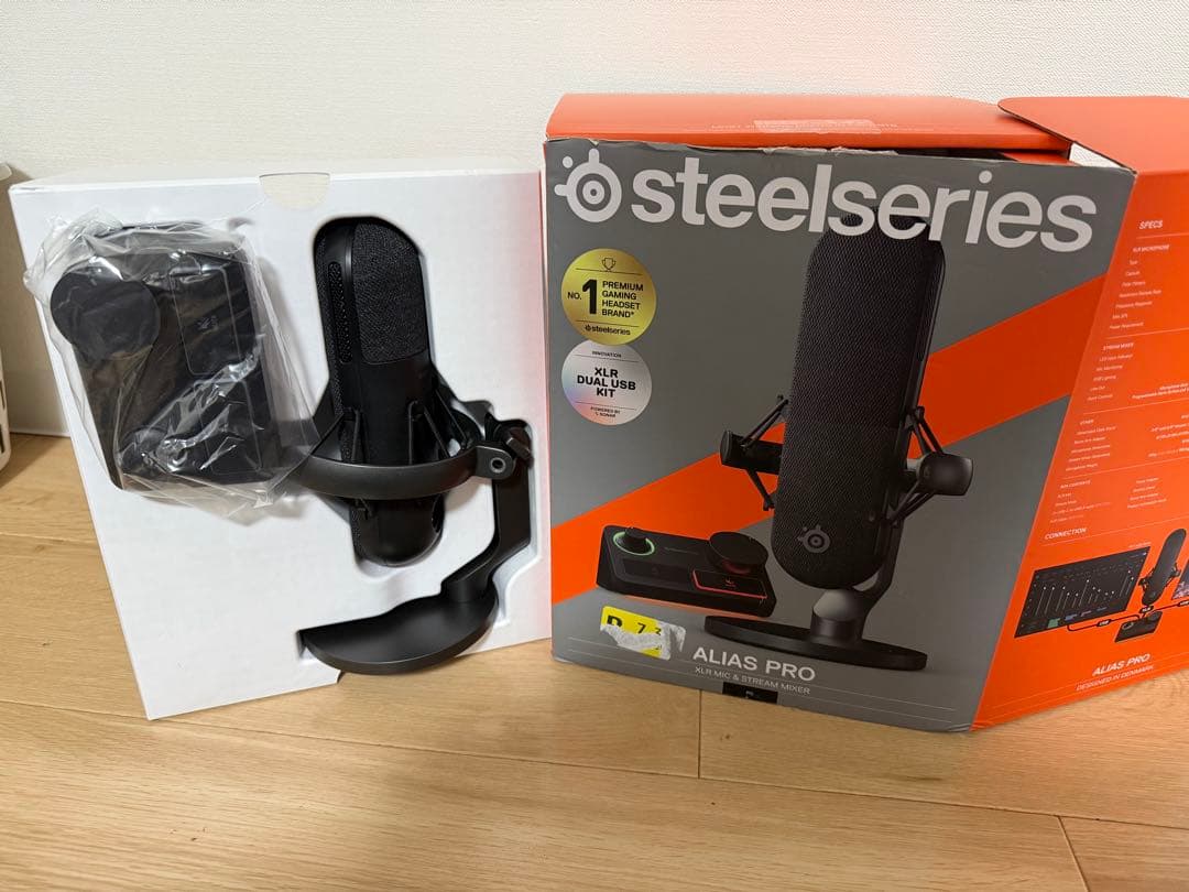 配信機器・PA機器・レコーディング機器 SteelSeries Alias Pro