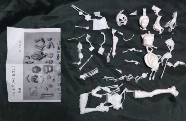 スキマ堂 ゼンレスゾーンゼロ 朱鳶 ガレージキット レジンキャストキット