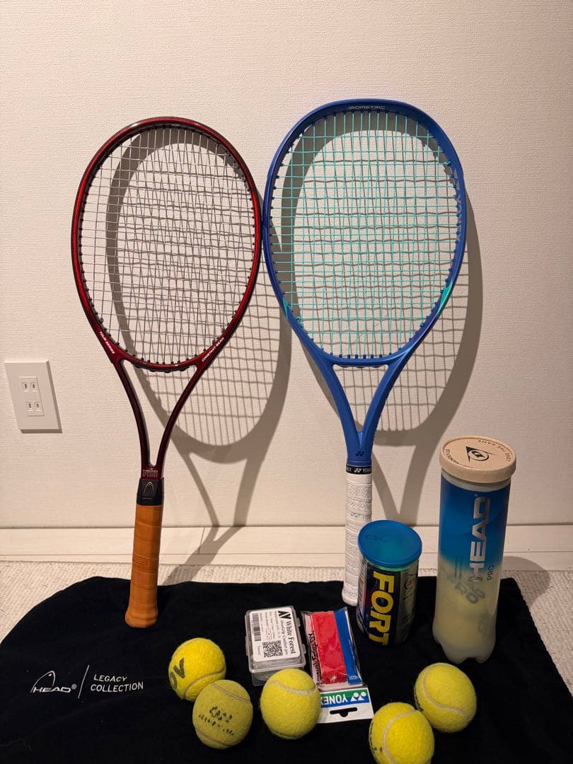 HEAD 限定　YONEX EZONE 100 ラケット 2本セット