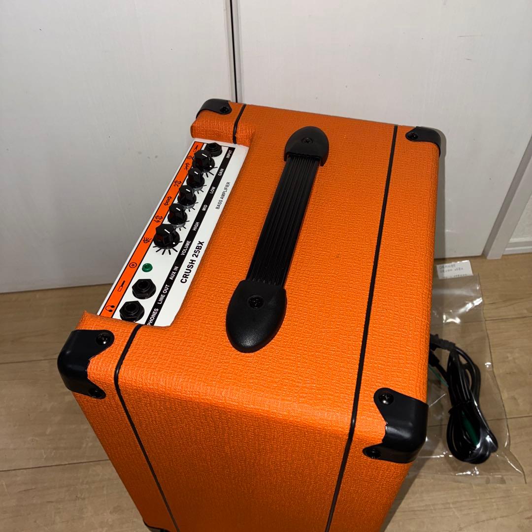 美品！！ORANGE CRUSH BASS 25BX ベースアンプ オレンジ