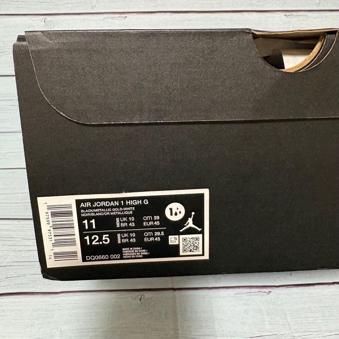 シューズ(男性用) Nike Air Jordan 1 High Golf \"Gold Toe\"