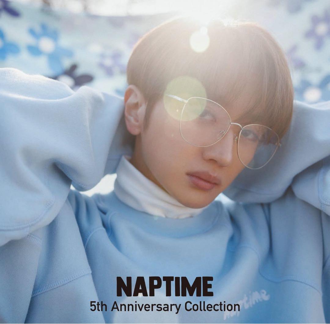 ナップタイム　naptime. Nissy 西島隆弘　スウェット　プルオーバー青