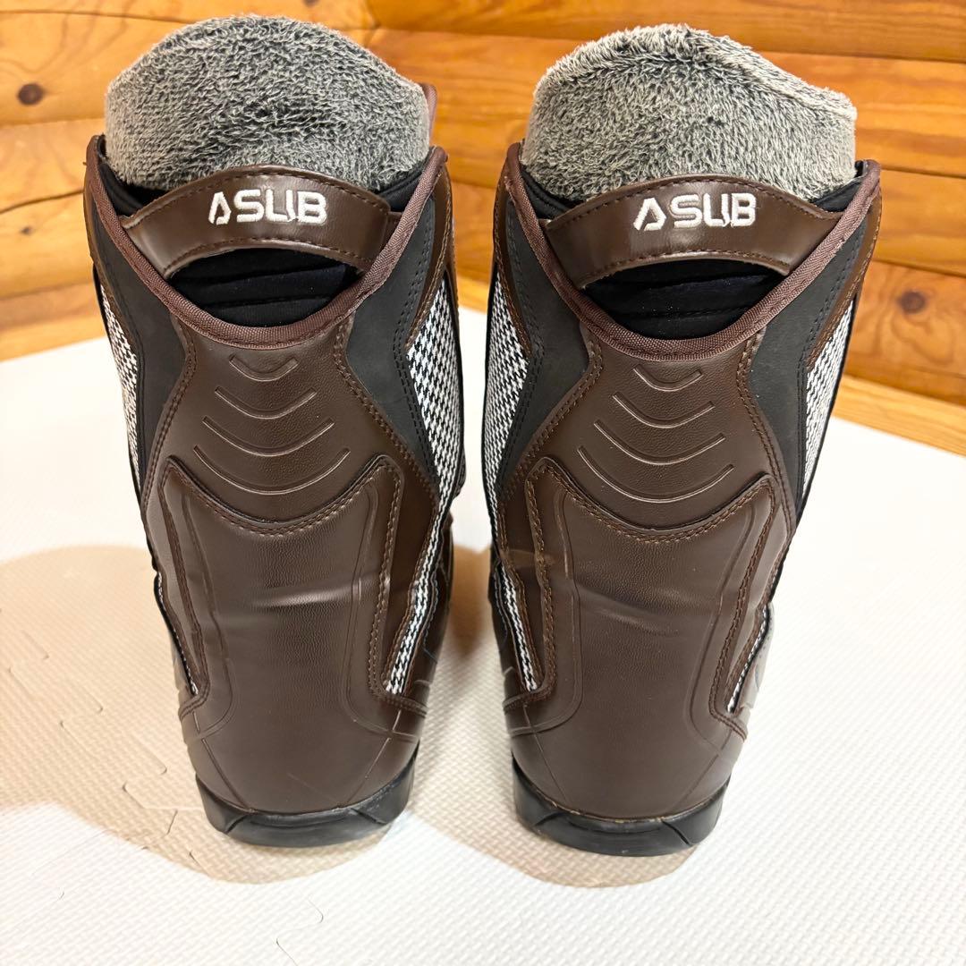 【美品】SUB スノーボードブーツ 26-26.5cm BOA ボア