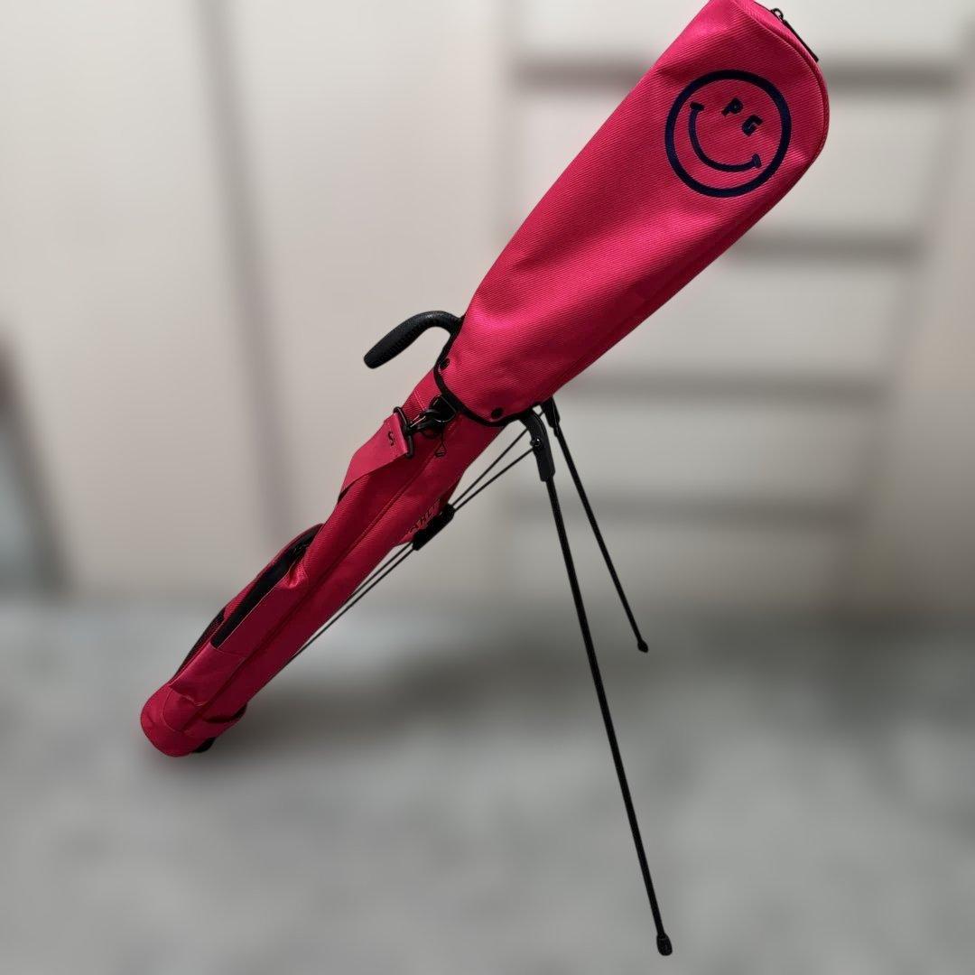 PEARLY GATES セルフスタンド バッグ ピンク　2024年モデル