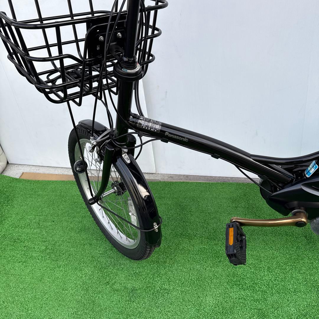 Panasonicパナソニック電動アシスト自転車20インチ ブラック