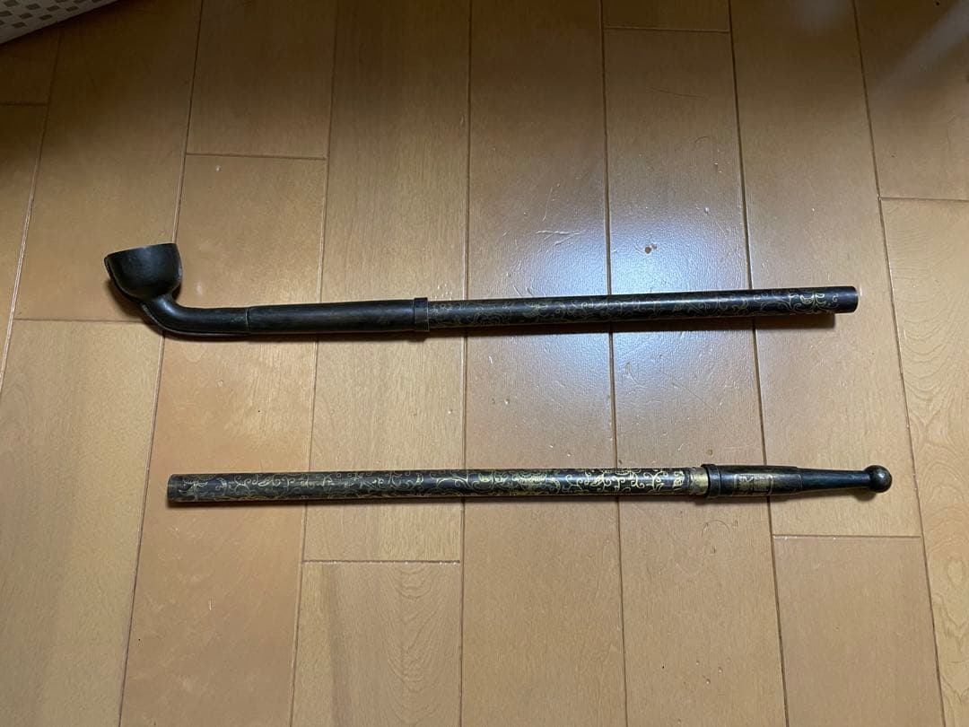 中古　キセル　喧嘩煙管　46cm 骨董品
