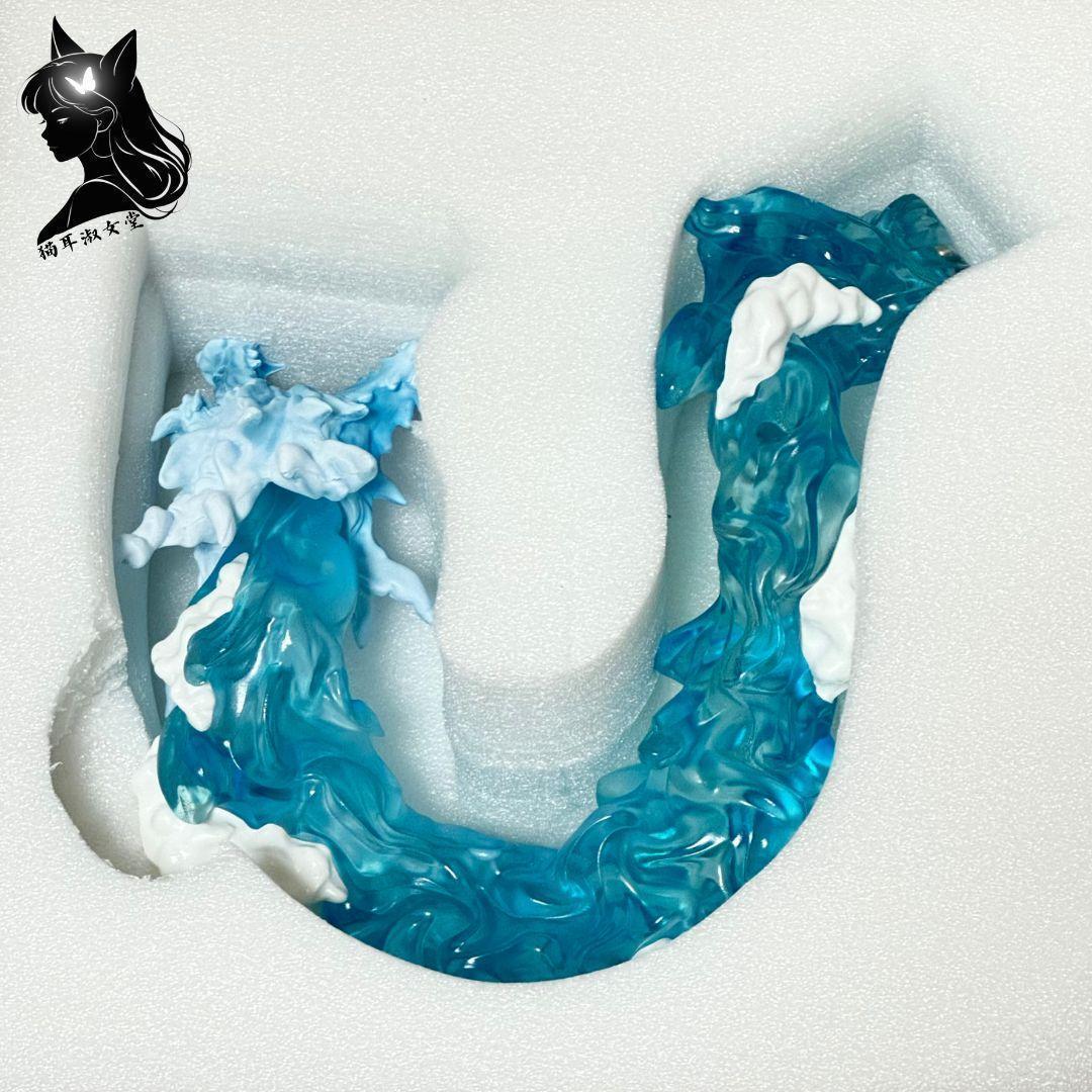 WATER DRAGON EFFECT 発光 ドラゴン エフェクト 台座 水流龍